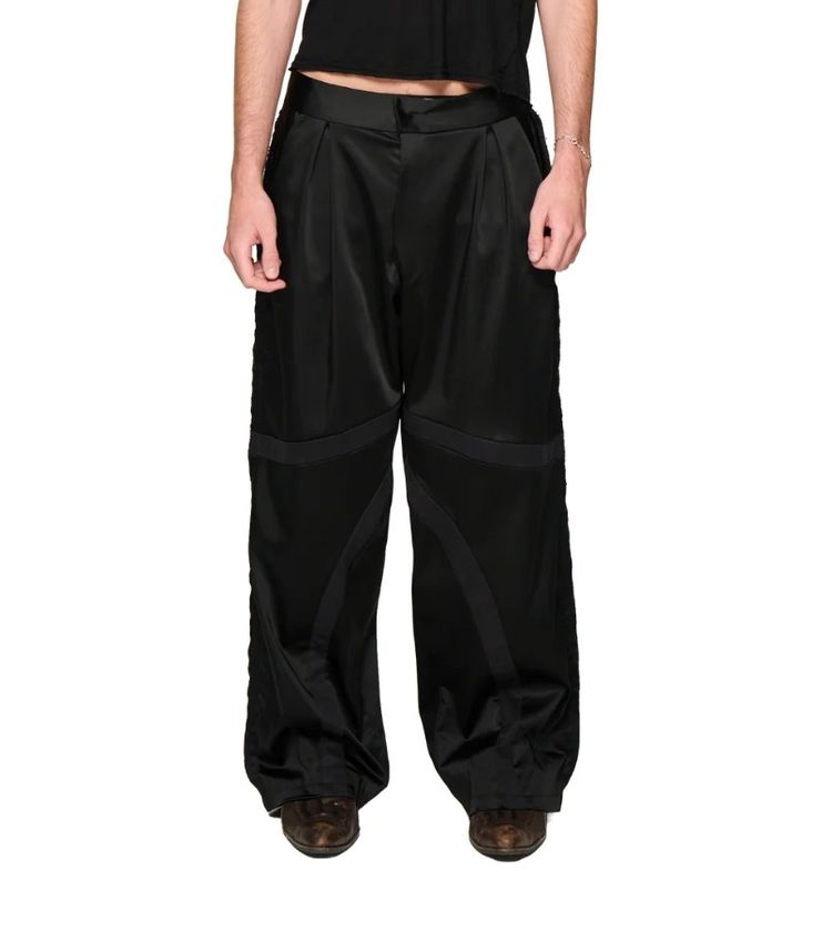 KL Satin Swirl Trouser